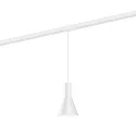 Luminaire à suspension monophasé ODREY ON TRACK 1.3 adaptateur monophasé inclus GU10 IP20, blanc mat