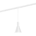 Luminaire à suspension monophasé ODREY ON TRACK 1.4 adaptateur monophasé inclus GU10 IP20, blanc mat