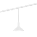 Luminaire à suspension monophasé ODREY ON TRACK 1.6 adaptateur monophasé inclus GU10 IP20, blanc mat