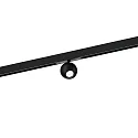 Projecteur sur rail LECA ON STREX 1.0 avec adaptateur IP20, noir mat 