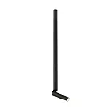 Projecteur encastré MATCH STICK TRIMLESS 1.0 pivotant IP20, noir mat