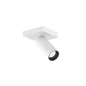 Spot PILLO 1.0 pivotant GU10 IP20, blanc mat