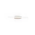 Luminaire mural LARRA OPAL 1.0 S14d IP20, cuivre gradable