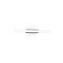 wall luminaire LARRA OPAL 1.0 S14d IP20, bronze dimmable