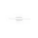 Luminaire mural LARRA OPAL 1.0 S14d IP20, blanc mat gradable