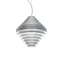 Luminaire à suspension J.J.W. 05 E27 IP20, argent gradable