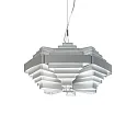 Luminaire à suspension J.J.W. 042 E27 IP20, argent gradable