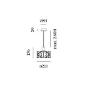 Luminaire à suspension WIRO 2.0 WIRO CEILING SUSP E27 IP20, noir 