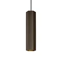 LED Pendant luminaire HEXO MULTI 3.0, 6W 1800-2850K, CRi >95, without canopy, bronze