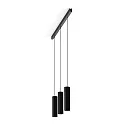 Pendant luminaire HEXO MULTI 3.0 PAR16, GU10 max. 12W, without canopy, black