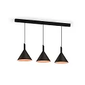 Wever & Ducré Design Pendant luminaire SHIEK 3.0, Ø 25.2cm, E27 max. 20W, dimmable, black copper