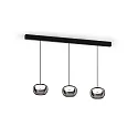 Luminaire à suspension WETRO 1.0 à 1 flamme, Dim-To-Warm IP20, noir gradable