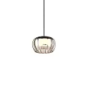 Luminaire à suspension WETRO 1.0 à 1 flamme, Dim-To-Warm IP20, couleurs fumée gradable