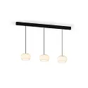 Wever & Ducré Luminaire à suspension WETRO 1.0 à 1 flamme, Dim-To-Warm IP20, taupe gradable