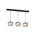 Wever & Ducré Luminaire à suspension WETRO 2.0 sans rosette, Dim-To-Warm, avec câble ouvert IP20, couleurs fumée gradable