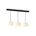Wever & Ducré Luminaire à suspension WETRO 2.0 sans rosette, Dim-To-Warm, avec câble ouvert IP20, taupe gradable
