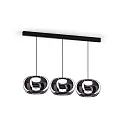 Luminaire à suspension WETRO 3.0 à 1 flamme, Dim-To-Warm IP20, noir gradable