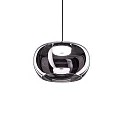 Luminaire à suspension WETRO 3.0 à 1 flamme, Dim-To-Warm IP20, noir gradable