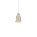 Luminaire à suspension COZY CONE 1.0 IP20, gris soie