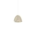 Luminaire à suspension COZY CONE 3.0 IP20, gris soie