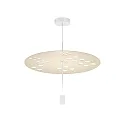 Luminaire à suspension SHEDDA FRACTAL 1.0 IP20, gris soie gradable