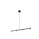 Luminaire à suspension TRACE CHANDELIER CEILING SUSP 1.0 IP20, noir mat gradable
