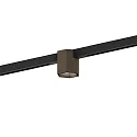 Projecteur sur rail HEXO ON STREX 1.0 avec adaptateur IP20, bronze, noir mat 