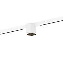 Projecteur sur rail HEXO ON STREX 1.0 avec adaptateur IP20, noir mat, blanc mat 