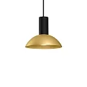 Luminaire à suspension ODREY CEILING SUSP 1.7 GU10 IP20, or, noir mat 