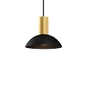 Luminaire à suspension ODREY CEILING SUSP 1.7 GU10 IP20, or, noir mat 
