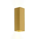 Luminaire mural DOCUS MINI 2.0 haut bas GU10 IP20, or gradable