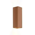 Luminaire mural DOCUS MINI 2.0 haut bas GU10 IP20, cuivre gradable