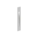 Luminaire d'encastrement mural  STRIPE WALL REC 2.2 IP20, aluminium brossé 