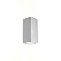 Luminaire mural TRAIN 2.0 IP20, aluminium brossé gradable