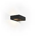 Luminaire mural BENTO 1.3 - UP&DOWN - 18CM haut bas, angulaire IP20, mat, noir profond gradable