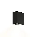Luminaire mural CENTRAL 1.0 - UP OR DOWN à 1 flamme, plat IP20, mat, noir profond gradable