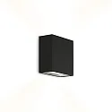 LED Outdoor Wall luminaire CENTRAL 2.0, IP65, Up&Down, 8W 3000K, CRi >90, dimmable, black