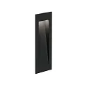 Luminaire d'encastrement mural  ORIS WALL REC 0.7 / 350/700MA Bas, courant constant, indirect IP20, noir mat 