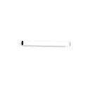 Luminaire de miroir MIRBA 1.0 cylindrique, multipower IP44, noir mat gradable