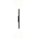 Luminaire mural TRACE SLIM WALL SURF 1.0 IP20, noir mat gradable