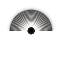 Luminaire mural TAPIS WALL SURF 2.0 IP20, gris gradable