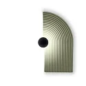Luminaire mural TAPIS WALL SURF 3.0 IP20, jade gradable