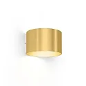 wall luminaire RAY WALL SURF 1.0 IP20, gold dimmable