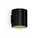 wall luminaire RAY WALL SURF 4.0 IP20, black matt dimmable