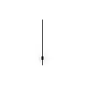LED Design Wall luminaire FINLIN 1.0, 62.3cm, 6W 2700K, CRi >90, dimmable, black