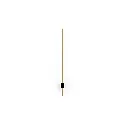 Luminaire mural FINLIN WALL SURF 1.0 IP20, champagne, noir mat gradable