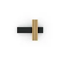 Luminaire mural CENO WALL SURF 2.0 IP20, champagne, noir mat gradable
