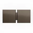 Luminaire mural CG SQUARE 2G BIG E27 IP20, bronze