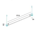 Wever & Ducré Luminaire à suspension ELLO SYSTEM 1.0 IP20, blanc mat gradable