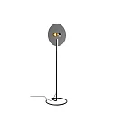 Lampe de table MIRRO TABLE 2.0 médium, avec variateur à cordon E27 IP20, chrome, noir gradable